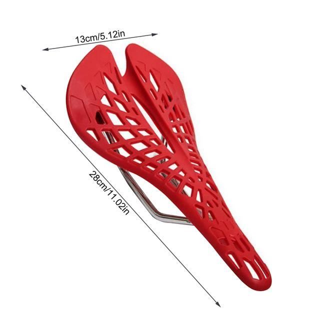 Selle Vélo Creuse En Fibre De Carbone 3K – 240x143mm – Confortable, Légère, Pour Route Et VTT