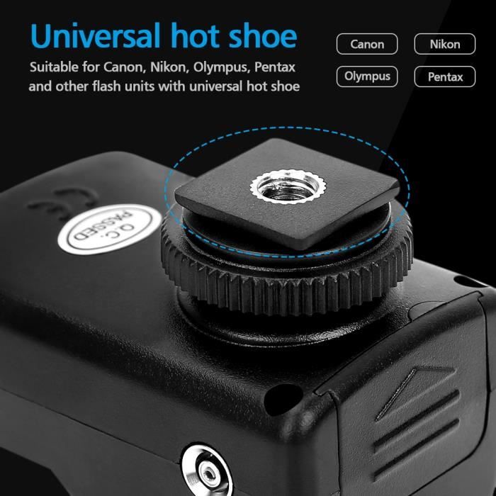 Zerone Transmitter, Wireless Flash Trigger Set Universal Flash Trigger ...