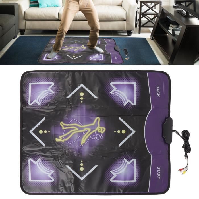 Tapis de danse antidérapant avec 2 télécommandes, Menu anglais Original pour la maison, Fitness Tapis de danse antidérapant avec 2 télécommandes, Menu anglais Original pour la maison, Fitness