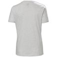 T-shirt femme HELLY HANSEN - Nimbus Cloud Melange - Manches Courtes - Multisport - Respirant-1