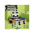 LEGO® 41959 DOTS Le Vide-poche Panda, Jouet avec Boîte de Rangement et Décoration pour Chambre ou Bureau d'Enfants dès 6 ans-1
