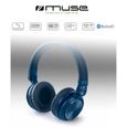 MUSE M-276 BTB Casque Bluetooth -  Autonomie 10h - Bleu-1