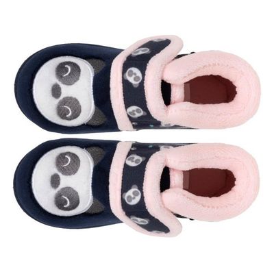 Chaussons Bottillons Fille Isotoner – Fermeture Scratch, Semelle Antidérapante, Taille 23, Doux Et Chauds - 3