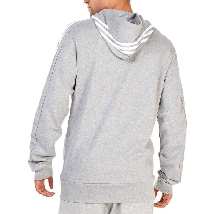 Adidas Gris Veste Capuche Homme Adidas Sweat Zippé Sweat Adidas