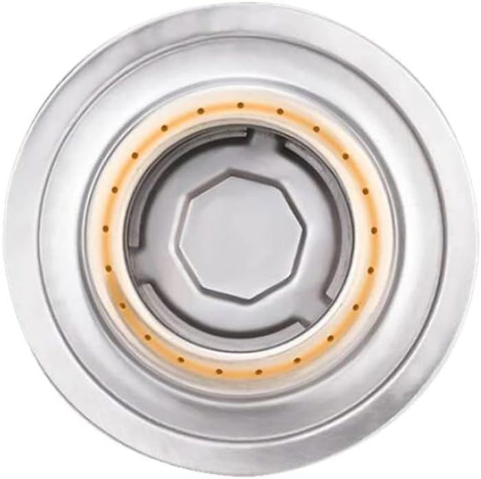 Réchaud à Alcool Portable En Acier Inoxydable - Set Complet Avec Casserole - Pour Camping, Randonnée, Intérieur