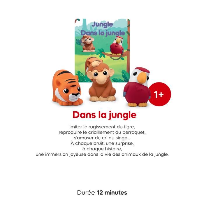 Mes Premiers Tonies - La Jungle : Un Coffret D'éveil Sonore Pour Les Tout-petits (compatible Toniebox 1 & 2)