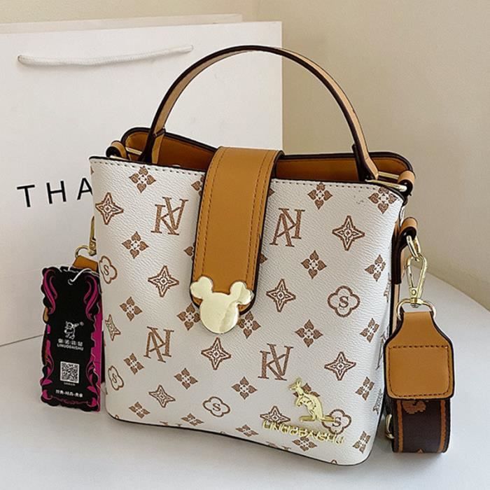 Beige Sac messager haut de gamme pour femme sac a main sac a bandouliere haute qualite notification hi Cdiscount Bagagerie Maroquinerie