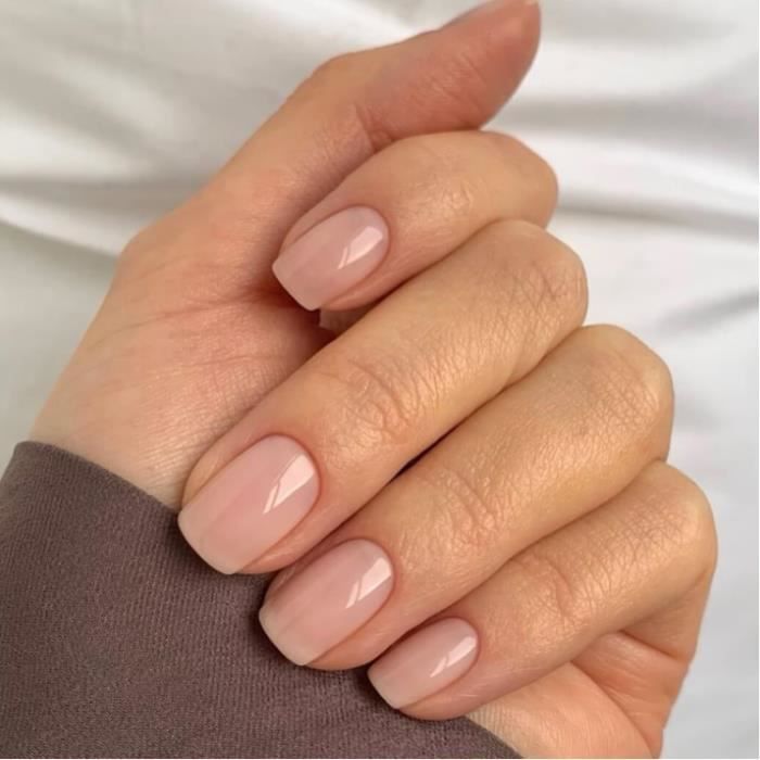 Vishine Kit De Vernis à Ongles Gel Transparent Rose