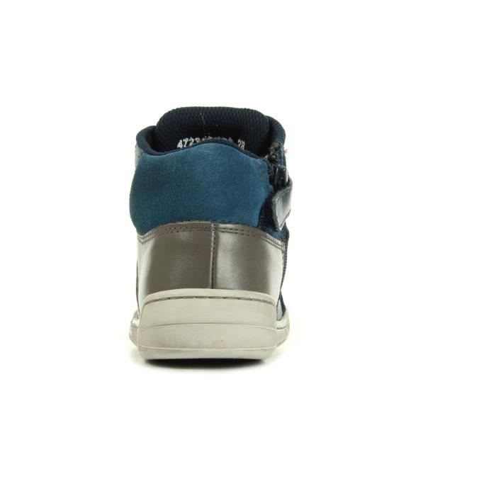 Boots Kickers Wincut Marine Orange Bleu marine gris Cdiscount Chaussures