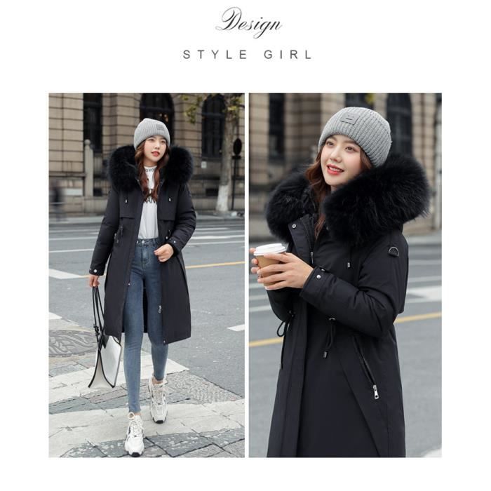 Manteau Femme Hiver Qualite Superieure Coton Moulante elegant