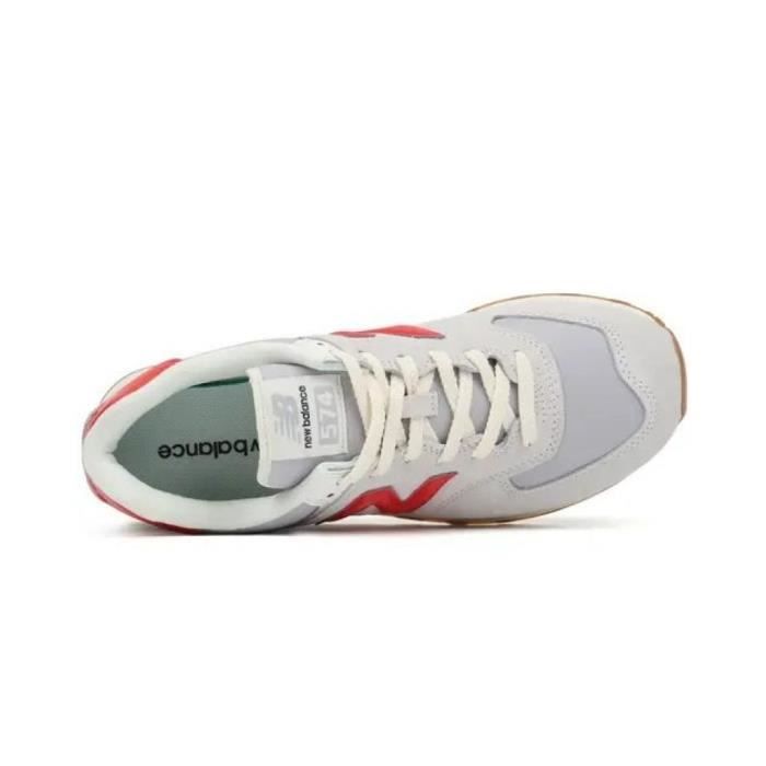 New balance 574 red and grey online