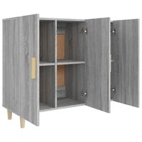 Buffet,Meuble de Rangement,Highboard Gris Sonoma 40x41x135 cm Bois d' Ingénierie CFW369232 | Leroy Merlin