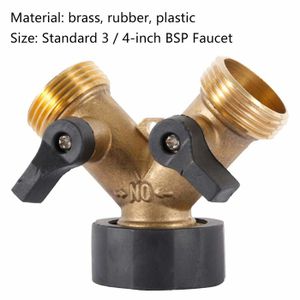 Distributeur De Tuyau à 2 Voies Pour Raccord De Tuyau D'arrosage