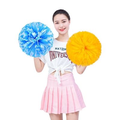 Pompons de pom-pom girl en plastique, 2 pièces, Boule de fleurs