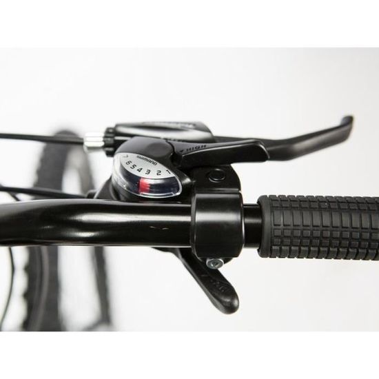 Velo VTT MOMA BIKES HIT 26 SHIMANO 21V Freins a disques Suspension avant Cdiscount Sport