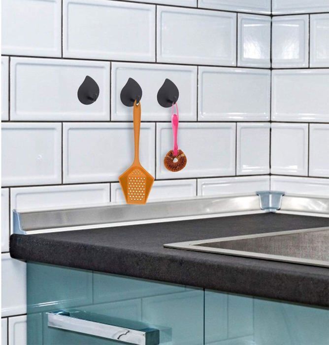 Crochets Muraux Adhésifs - Lot De 10 - -boutique