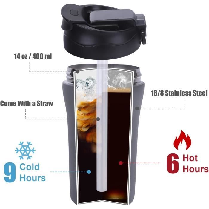 Tasse de café portable Isotherme 400 ml