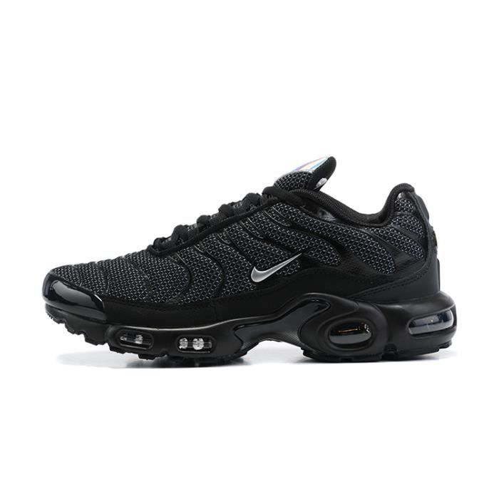 Baskets Nike Air Max Plus TN Homme Chaussures Entrainement de Sport Noir Gris Noir gris Cdiscount Chaussures