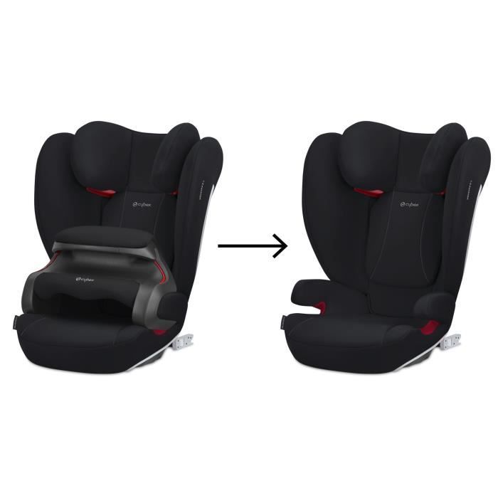 Siège auto CYBEX Pallas B2-Fix Volcano - Groupe 1/2/3 - Isofix - Noir -  Achat / Vente siège auto Siège auto CYBEX Pallas B2-Fix Volcano - Groupe  1/2/3 - Isofix - Noir - Cdiscount