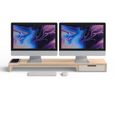 All-in-one wireless charging & hub station for dual monitors POUT EYES 9 Deep Black-0