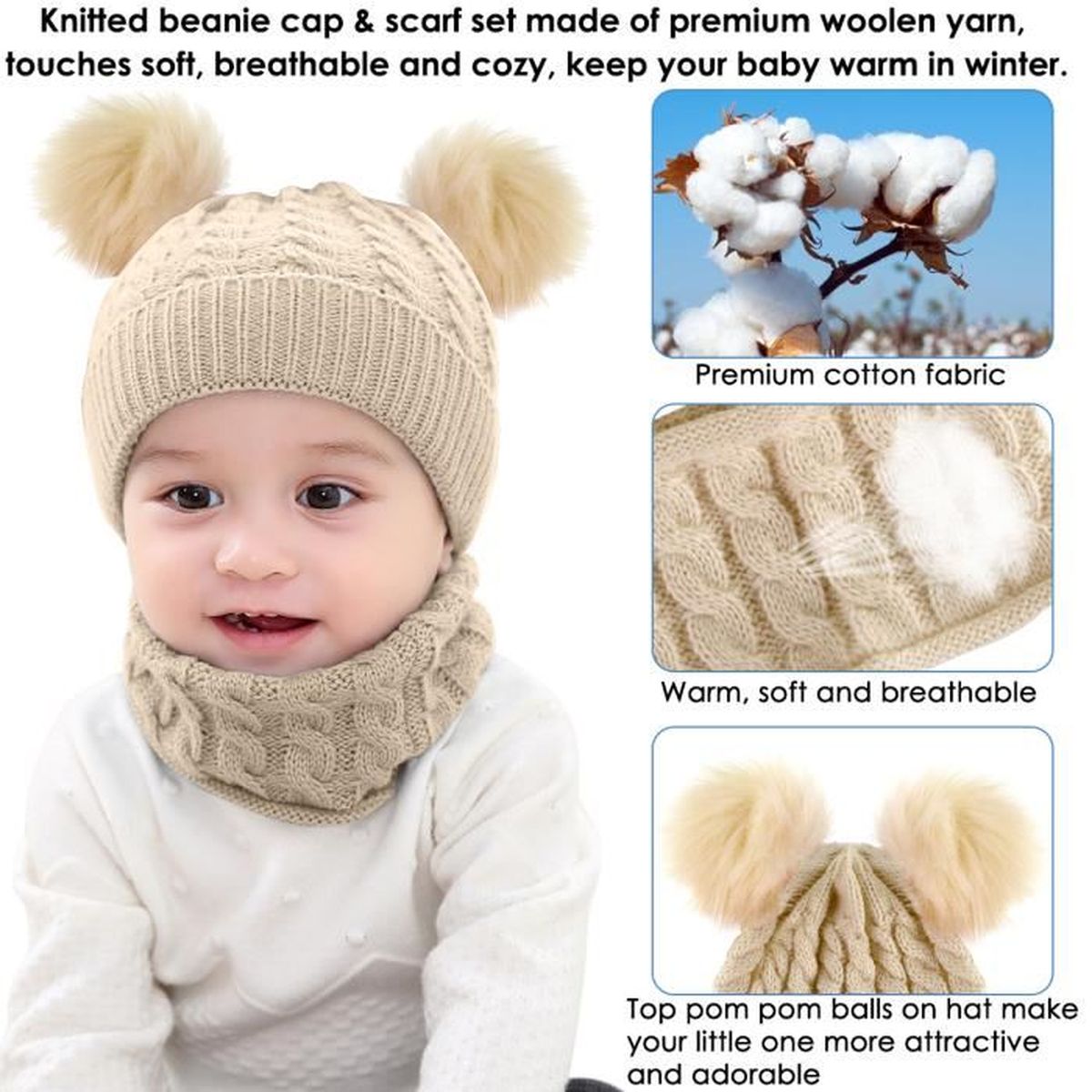 Bonnet Echarpe Bebe Achat Vente Pas Cher