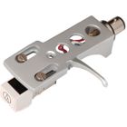 IBIZA SOUND IBIZA HEADCART Porte-cellule équipé de la AT3600L - Boîtier silver avec bras - Rondelle en caoutchouc - Pointe de lecture