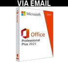 Logiciel - Microsoft - Office 2021 Professionnel Plus - 5 PC - Téléchargement - Authentique