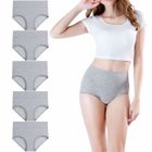 MALKRIS Culotte Taille Haute Femme Microfibre Slip sous-Vêtements Lot de 5 Culottes Gainante Ventre Plat Femmes