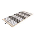 VitaliSpa Sommier à lattes Sommier Sommier enroulable 90 x 200 cm Latte 7 zones Lit individuel