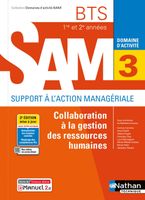 Collaboration à la gestion des Ressources Humaines Domaine d'activité 3 BTS 1re et 2e année SAM