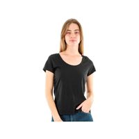 T shirt - Superdry - Femme - scoop - Noir - Coton