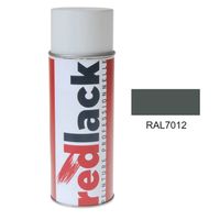 Redlack Peinture aérosol RAL 7012 Brillant multisupport