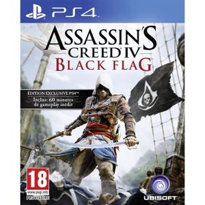 JEU PS4 Assassin's Creed 4: Black Flag - Playstation Hits