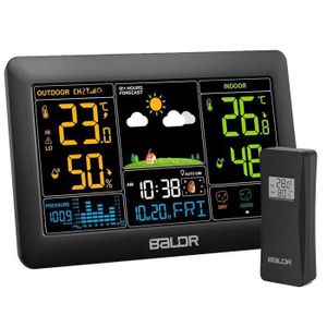 Chalet Météo Trenkle TU 826 - Horloge Rossace Traditionnelle - NEUF
