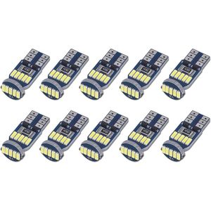 Kit De 2 Ampoules LED W5W Canbus Pour Veilleuses Renault Clio III - Blanc 6000K, 3W, Garanti 1 An
