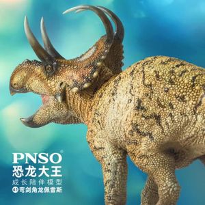 FIGURINE - PERSONNAGE Modèles de dinosaures préhistoriques PNbucLes Machairocératops, 41 Perez