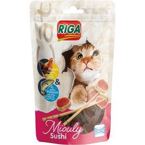 FRIANDISE Snack Pour Chat - Miouly Sushi Friandise Riche Pou