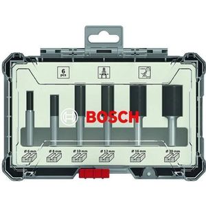Bosch Fraise à rainurer droit en V 6 mm, D1 12,7 mm, L 12,7 mm, G 45 mm, 90  deg