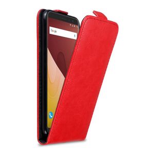 Coque Pour Wiko View 5.7 Transparente Case Cœur Rouge Housse Souple