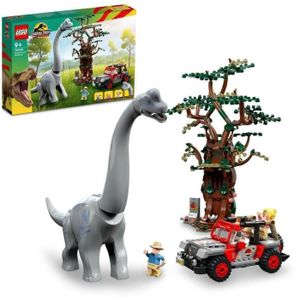 ASSEMBLAGE CONSTRUCTION LEGO® Jurassic Park 76960 La Découverte du Brachio