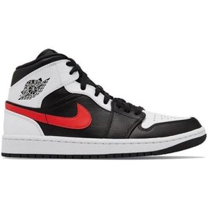 Jordan mid 1 rouge online et noir