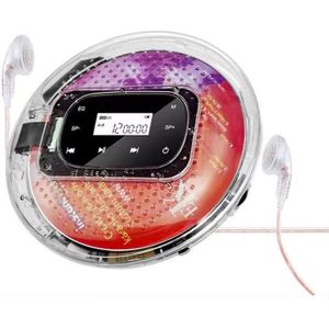 BALADEUR CD - CASSETTE Lecteur CD Portable avec Casque 1000 MAh Rechargea