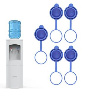 Seprendi Lot de 5 bouchons en plastique pour carafe d'eau potable - Bleu -  Sans fuite
