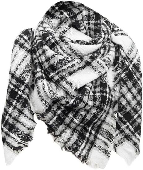 Grande écharpe Châle Femme Légère - Motif Floral Gris Multicolore - Polyester - Neuf Avec étiquettes