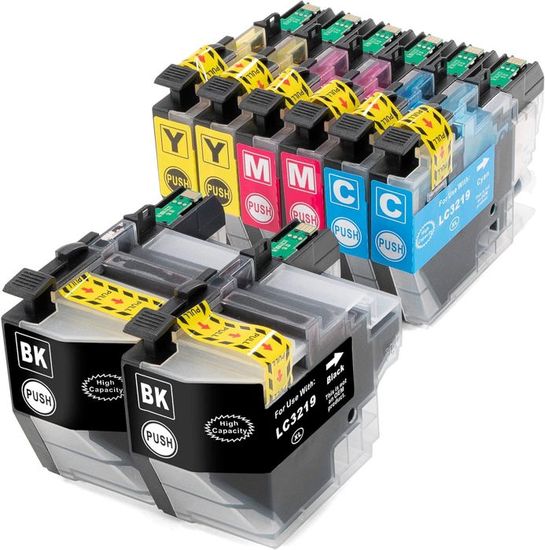 Pack De 4 Cartouches D'encre Compatibles LC-1000 XL – Pour Brother MFC-660C