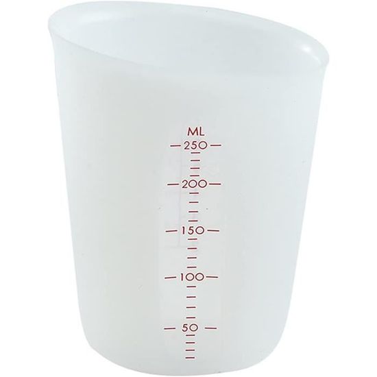 Tasses à Mesurer En Silicone 1000ml - Verre Doseur Pour Résine époxy, Cuisine, Bricolage - Graduations Précises Et Bec Verseur
