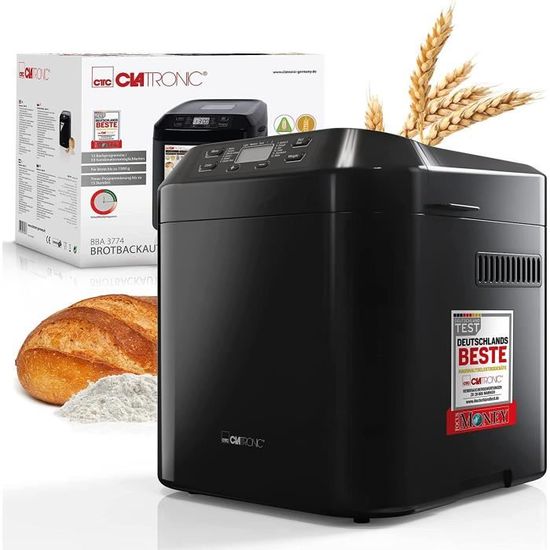 BBA 3774 noir 1500g machine à pain[42] - Cdiscount Electroménager