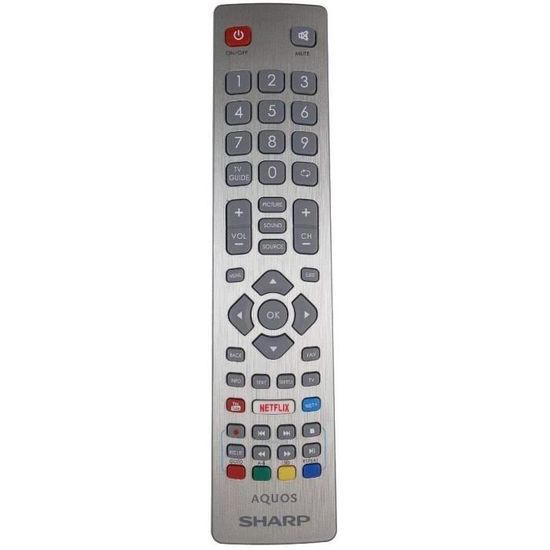 ROM Télécommande Pour Sharp Télécommande De La Télé Télécommande Tv