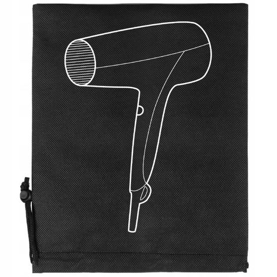 Lot De 8 Sacs Pour Sèche-Cheveux Beige Avec Cordon - Rangement Élégant Et Pratique
