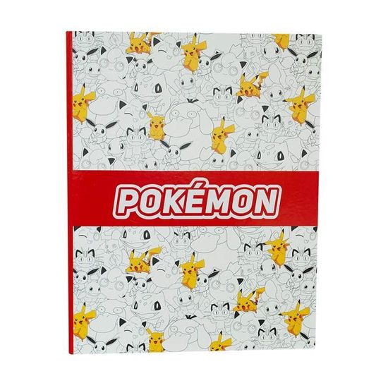 Classeur Pokemon Pikachu A4 folder with flaps - - - Ocio Stock - Cdiscount  Beaux-Arts et Loisirs créatifs